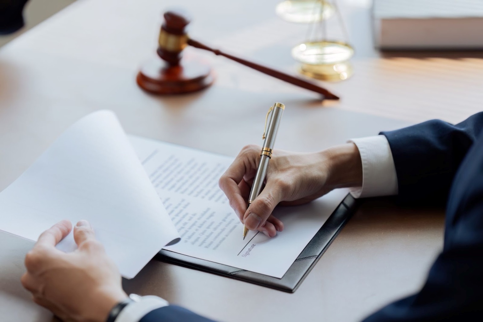 Signing Papers Around Power Of Attorney